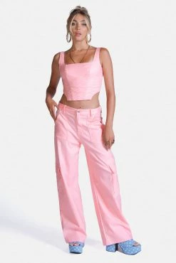 Adika New Slide Into DMs Wide Cargo Pants