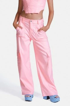 Adika New Slide Into DMs Wide Cargo Pants