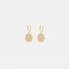 Adika Accessories Sparks Pendant Hoop Earrings
