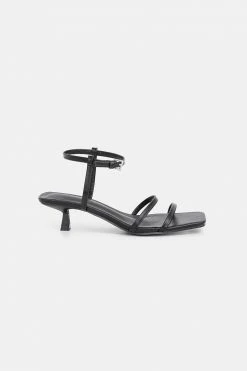 Adika Two Thin Srtaps Heels