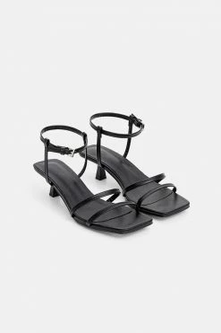 Adika Two Thin Srtaps Heels