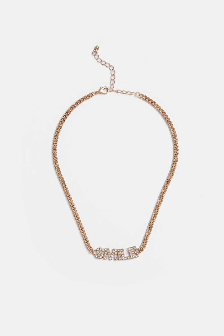 Flash Sale β Adika SMILE Rhinestone Necklace π― 1 Adika SMILE Rhinestone Necklace