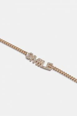 Adika SMILE Rhinestone Necklace