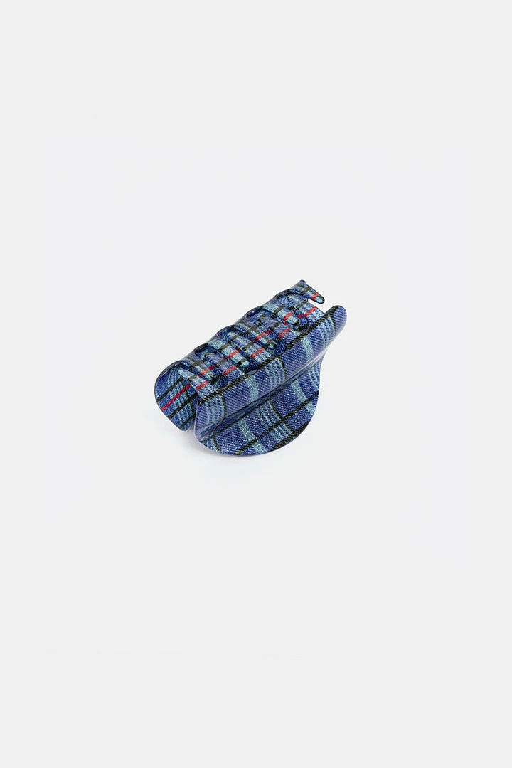 Buy 🧨 Adika Accessories Shimmering Plaid Clips 🧨 2 Adika Accessories Shimmering Plaid Clips