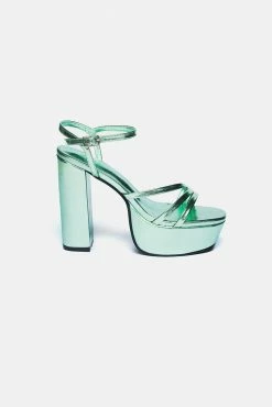 Adika New Venom Metallic Platform Sandals