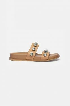 Adika Legend Faux Gem Sliders New Shoes