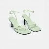 Adika Minty Strappy Heeled Sandals New Shoes