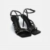 Adika New Shoes Hendrix Studded Heeled Sandals