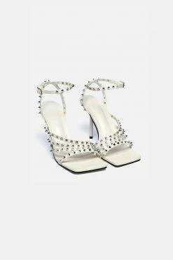 Adika Hendrix Studded Heeled Sandals