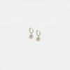 Adika Roseville Charm Hoop Earrings Accessories