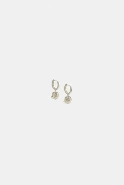 Adika Roseville Charm Hoop Earrings Accessories