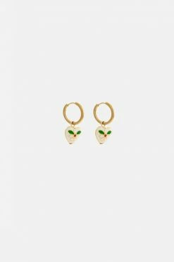 Adika Flashback Charm Hoop Earrings