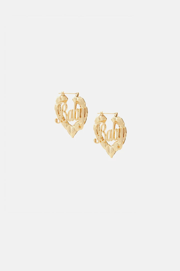 Promo 🛒 Adika BABY Heart Hoop Earrings 🥰 1 Adika BABY Heart Hoop Earrings