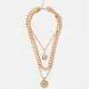 Adika Accessories Rupert Layered Medallion Necklace
