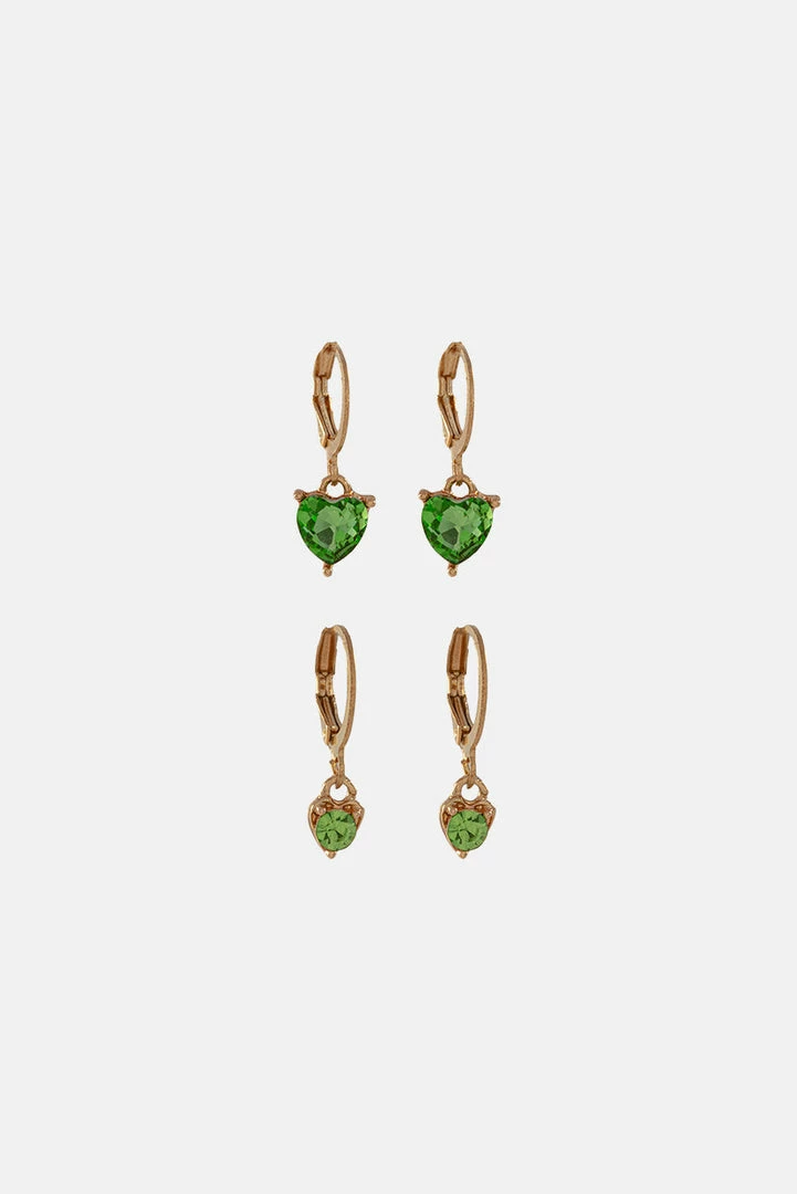 Outlet ๐ Adika Castle Charmed Hoop Earrings Set ๐ฏ 1 Adika Castle Charmed Hoop Earrings Set