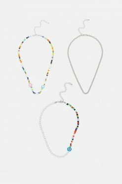 Adika Chella 3-Pack Necklace Set