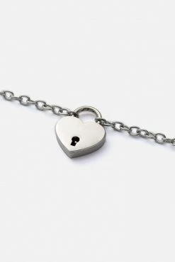 Adika Lockheart Link Chain Pendant Necklace New