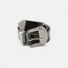 Adika Blings Rhinestone Buckle Belt