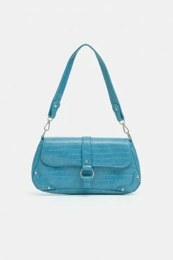 Adika Serpent Faux Leather Shoulder Bag