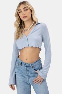 Adika Priestley Cropped Shirt