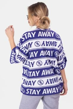 Adika OUTLET STAY AWAY Oversized Tee