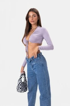 Deals ✨ Adika Rivers Ruched Wrap Crop Top 👍 7 Adika Rivers Ruched Wrap Crop Top