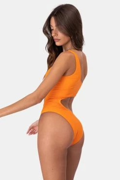 Wholesale 🔔 Adika One Shoulder Cutout 🩱 Swimsuit 🎉 8 Adika One Shoulder Cutout Swimsuit