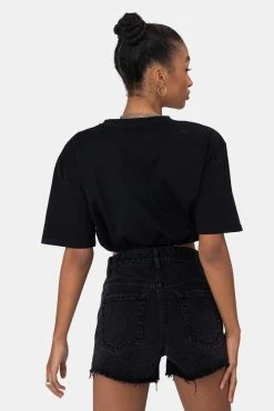 Adika HILLS Draw-Cord Crop Top Clothing