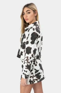 Adika Houston Crop Denim Jacket OUTLET