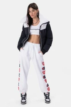 Adika Champion // Graphic Detail Sweatpants