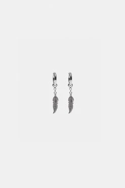 Adika Indie Charmed Hoop Earrings Accessories