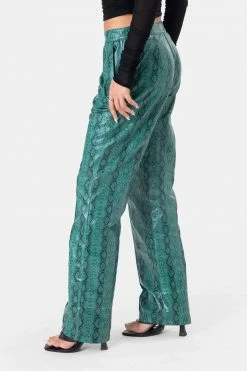 Adika Clothing Sneak-Out Faux-Leather Pants