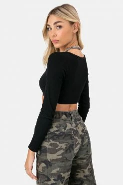 Deals 🎉 Adika Aspo Long Sleeve Crop Top Best Sellers 💯 8 Adika Aspo Long Sleeve Crop Top Best Sellers