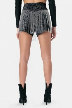 Adika Bellevue Fringe Shorts