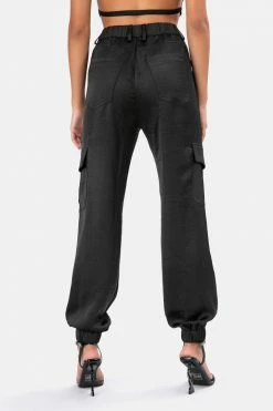 Adika Peso Satin Finish Cargo Pants OUTLET