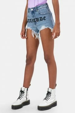 Promo ✨ Adika OUTLET ATTITUDE Denim Shorts 🎉 9 Adika OUTLET ATTITUDE Denim Shorts