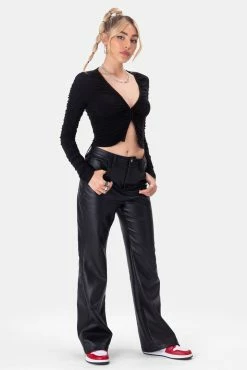 Adika Ramorize Ruched Crop Top