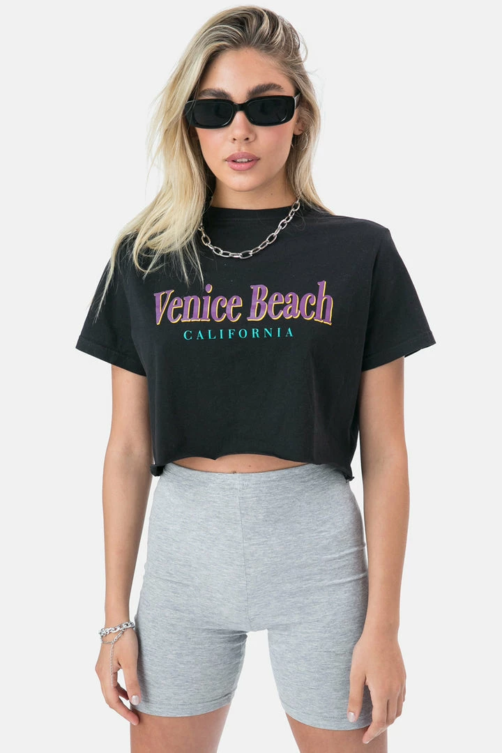 Hot Sale ๐ Adika OUTLET VENICE BEACH Crop Tee ๐ 2 Adika OUTLET VENICE BEACH Crop Tee