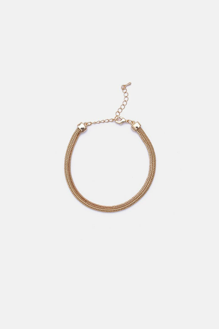 Promo 😉 Adika Double-Fun Layered Anklet Accessories 👍 1 Adika Double-Fun Layered Anklet Accessories