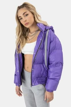 Adika Swag Detachable Hood Puffer Jacket OUTLET