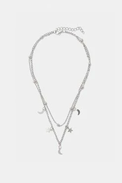 Adika Stary-Night Double-Layer Necklace