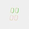 Adika Quirk 2-Pack Hoop Earrings