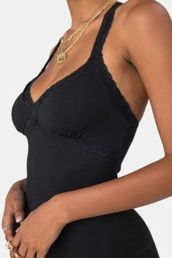 Coupon ๐คฉ Adika OUTLET Shades Lace-Trim Mini ๐ Dress ๐งจ 8 Adika OUTLET Shades Lace-Trim Mini Dress