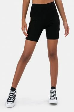 Adika OUTLET Cut-Out Biker Shorts