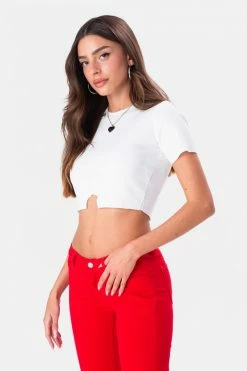 Adika Benji Ribbed Crop Top