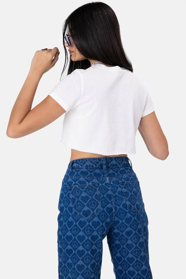 Flash Sale 🤩 Adika KINGS CROSS Cropped Tee ⭐ 4 Adika KINGS CROSS Cropped Tee