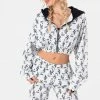 Adika ADK Cropped Zipped Hoodie