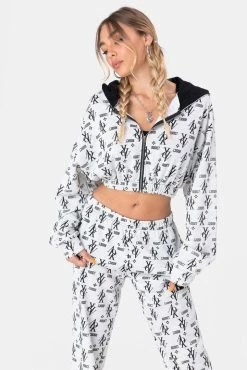 Adika ADK Cropped Zipped Hoodie