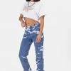 Adika Whites Bleached Jeans | MOM