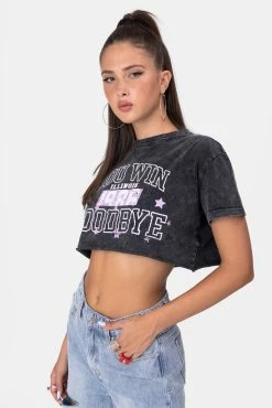 Adika GOODBYE Cropped Tee